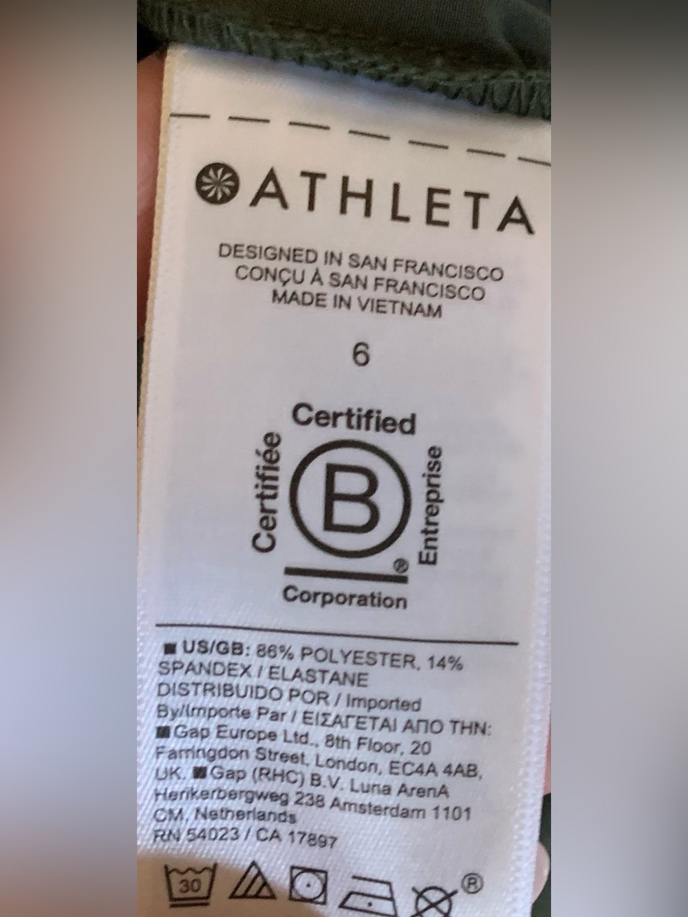 Athleta Brooklyn Utility Jumpsuit Olive Green Size 6 - Picture 10 of 11